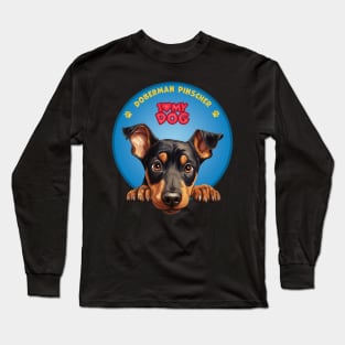 I Love my dog Doberman Pinscher Long Sleeve T-Shirt